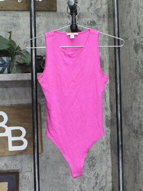 Bar Iii Pink Bar Iii Bodycon Knit Bodysuit Xs Sz XS